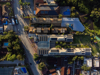 small high-end coastal village surrounded by nature