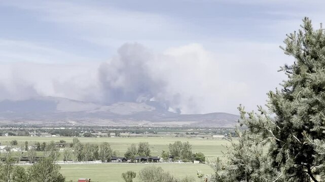 Windy Conditions- Conner Fire- Douglas County, Nevada on June 20, 2025 at 4:00 pm