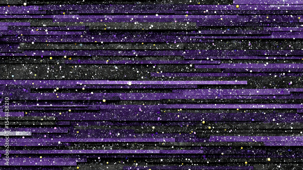 Poster purple technology background with horizontal lines and blocks. abstract digital backdrop representin