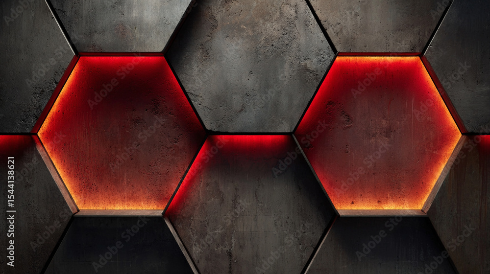 Poster high-tech futuristic sci-fi textured background with glowing neon elements, intricate circuit patter