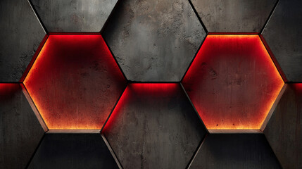 High-tech futuristic sci-fi textured background with glowing neon elements, intricate circuit patterns, and metallic surfaces. Dynamic cyberpunk vibe perfect for digital interfaces and tech designs.

