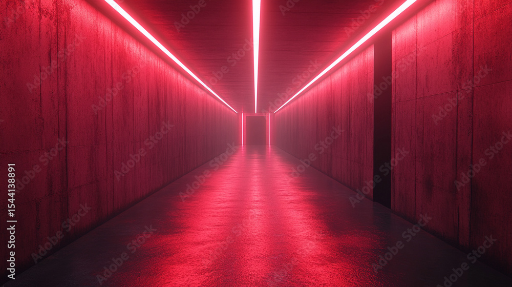 Poster high-tech futuristic sci-fi textured background with glowing neon elements, intricate circuit patter