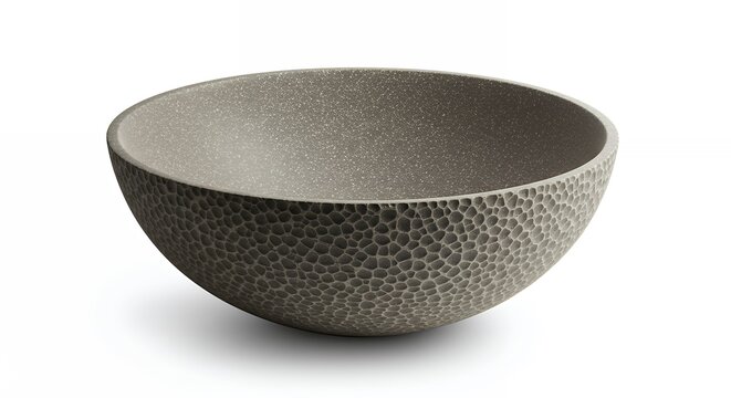 Gray speckled bowl