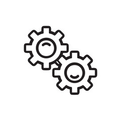 Interlocking gears symbolizing teamwork and collaboration