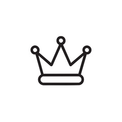 Simple crown design for royal theme and celebration use