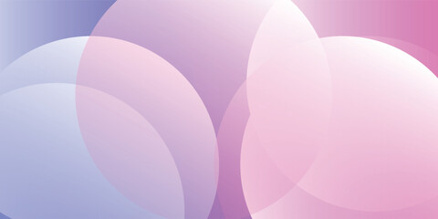 Minimalist banner background Blue and pink gradient . circle. Modern designe background vector eps10