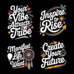 Creative T-Shirt Typography Design EPS Vector