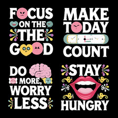 Creative T-Shirt Typography Design Editable EPS Vector