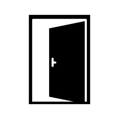 Open door line icon set. Login, logout, register, password, vip entrance, key, lock, exit minimal vector illustrations. Simple outline signs for web application. 30x30 Pixel Perfect. Editable Strokes.