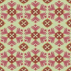 Fototapeta premium seamless floral pattern