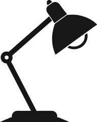 Office and Work Silhouettes, Vector Icons of Desk Tools, Furniture, and Equipment for Professionals