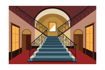 Grand Staircase Interior Design Elegant Home Entrance with Ornate Railings