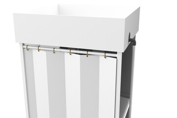 Modern Sterilization Chamber for COVID-19 Virus Prevention and Public Health Safety. Advanced Disinfection Booth Ensuring Hygiene and Protection in Commercial, Retail, Office and Public Entry Areas.