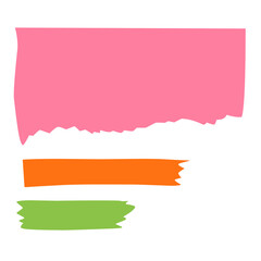 Sticky Notes Illustration Vector 