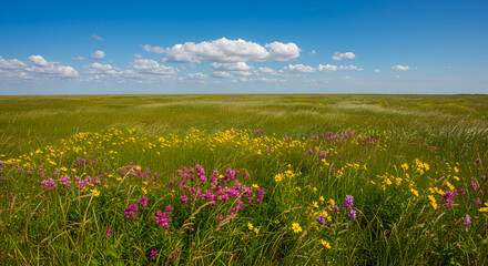 Fototapeta premium field of flowers