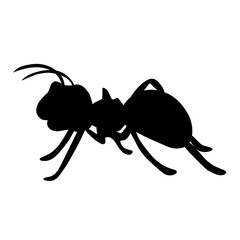 black ant vector