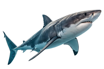 Shark isolated on transparent background
