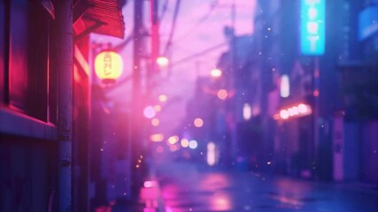 A peaceful retro 80s style Analog Film Grain 4K Videos