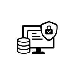 data encryption icon or data encryption symbol vector isolated. Best data encryption icon vector for mobile apps, websites, security design element and more.
