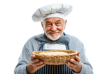 Baking Fresh Bread Bakery Kitchen Culinary Art Bright Smiling Chef Food Preparation