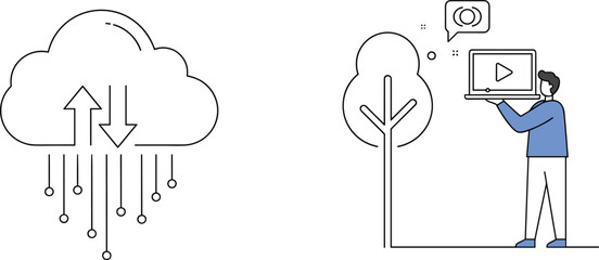 
Cloud Computing Solutions for Remote Work, Digital Transformation, Data Storage, Network Security, and Online Collaboration in Modern Business Environments, 