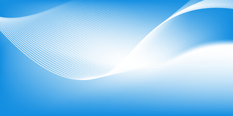 Gradient abstract background with circular line patterns. Vector illustration modern