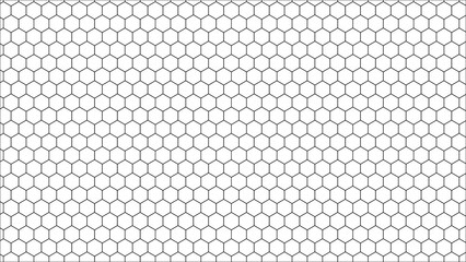 Technology concept. Hexagonal abstract metal background