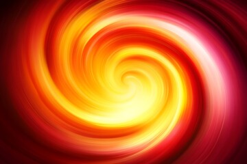 Abstract swirl background with vibrant colors, energy and motion in red, yellow and orange