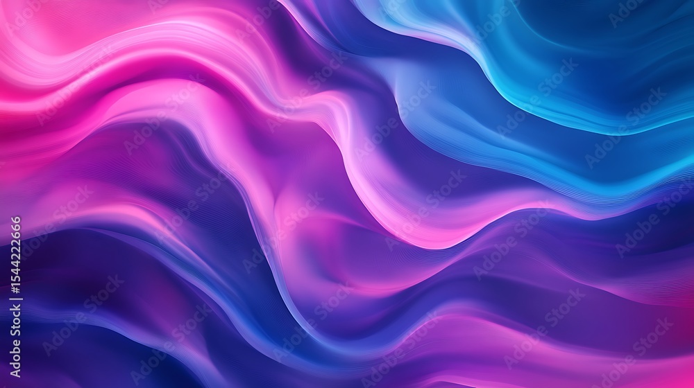 Poster abstract fluid gradient background with vibrant flowing colors for modern design