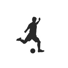 football player silhouette