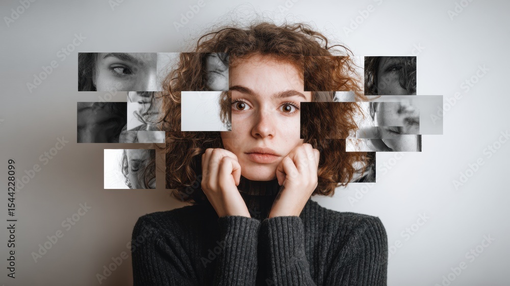 Aufkleber Understanding Cognitive Distortions and Methods to Reframe Negative Thoughts for Improved Mental Health