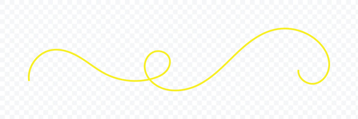 Thin wavy line abstract background. Wavy line horizontal divider outline minimalist background. Abstract black lines wave curve motion on white background. Vector Illustration. EPS 10 . 