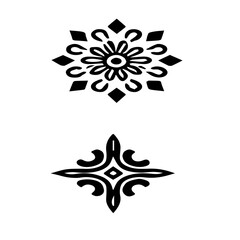 tatto black vector nature