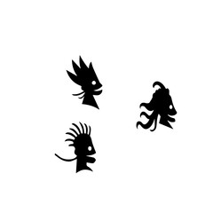 vector happy human face