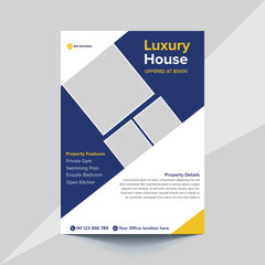 Real Estate Flyer design, Corporate Business flyer for real estate, property sale flyer, Home flyer Advertisement Design