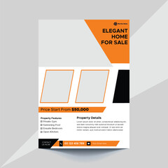 Real Estate Flyer design, Corporate Business flyer for real estate, property sale flyer, Home flyer Advertisement Design