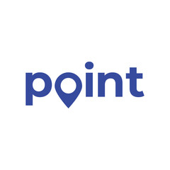 Point Logo Design with location icon
