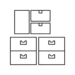 black and white boxes