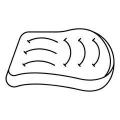 hand holding a slice of bread