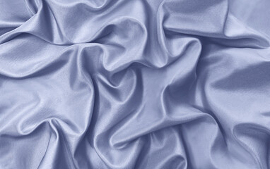 Soft light blue silk with elegant folds and smooth sheen. Perfect luxurious background for...
