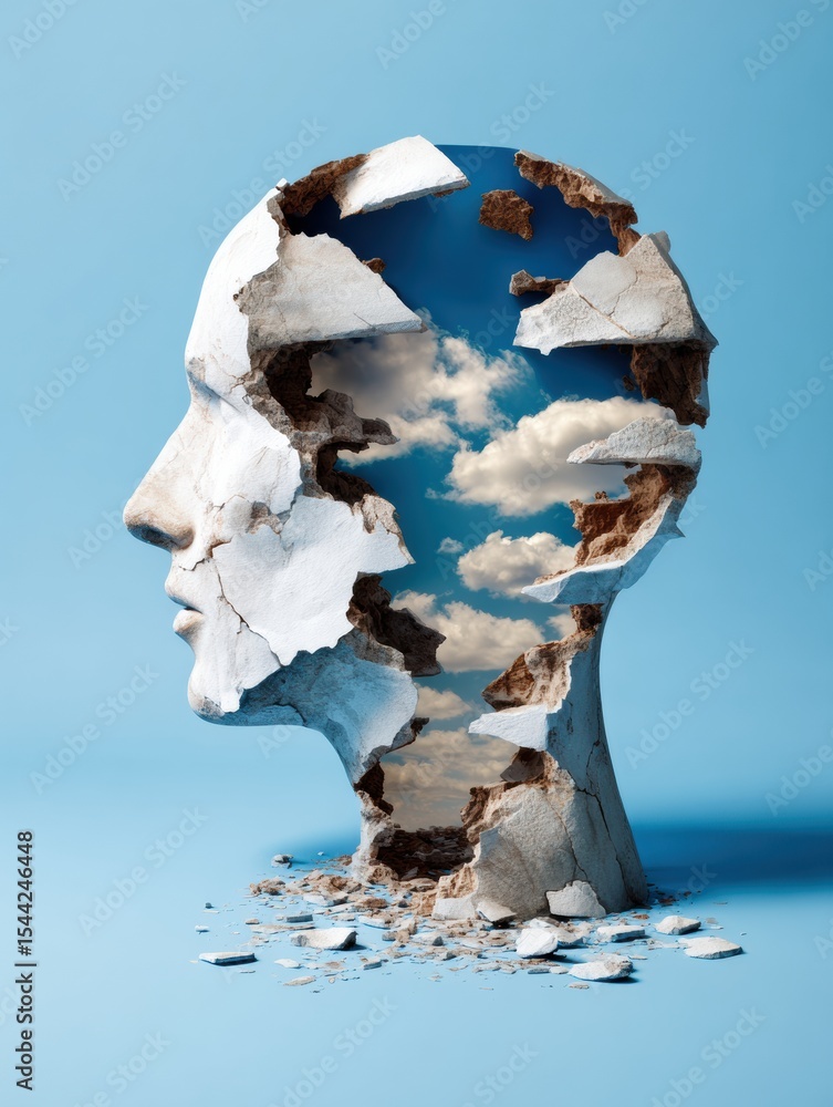 Poster understanding cognitive distortions and their reframing for improved mental wellbeing