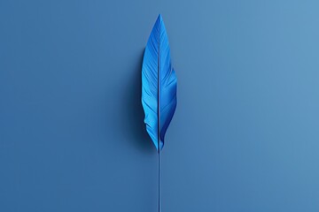 Ultra Hd Image of Realistic Feather Flag Isolated Mockup in Front View
