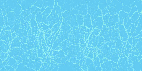 Blue water surface seamless pattern. Abstract background vector waves.