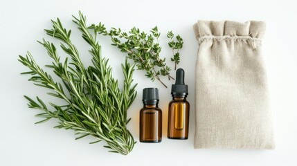 Aromatic herbs and essential oils