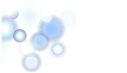 abstract blue background with bubbles