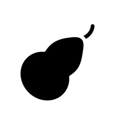avocado glyph icon