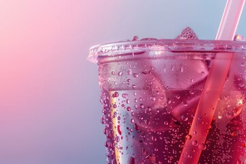 Premium Quality Picture of Close Up on Futuristic Soft Drink
