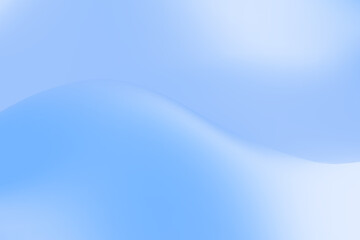 Celestial Blue Waves Gradient Mesh Background