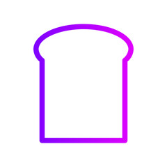 bread gradient icon