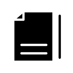 file glyph icon